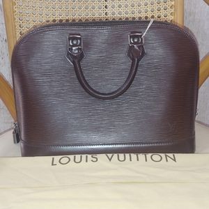 Louis Vuitton Alma PM Epi Leather Handbag